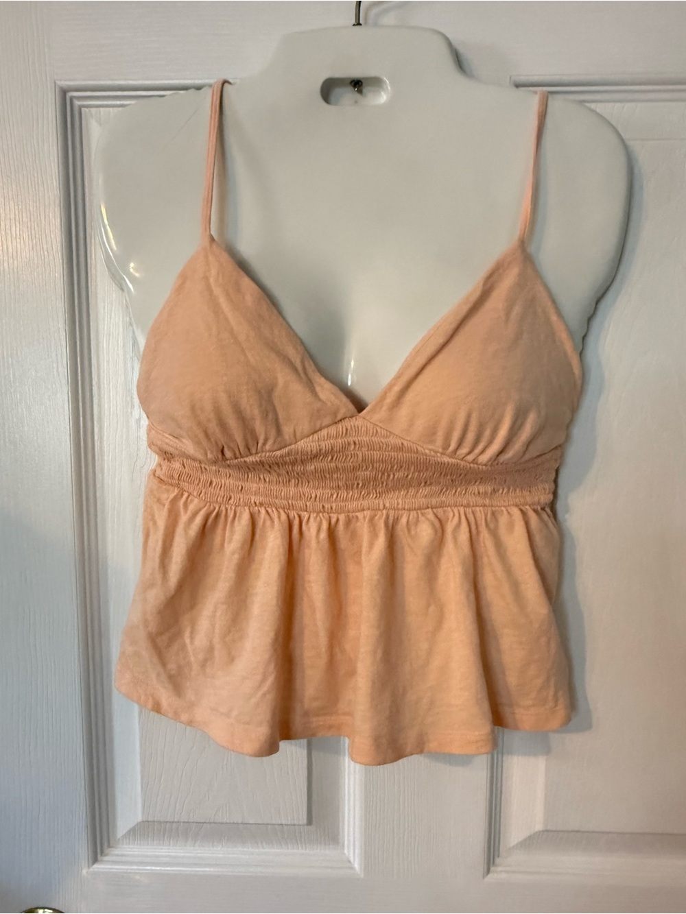 AE American Eagle smocked tank top
